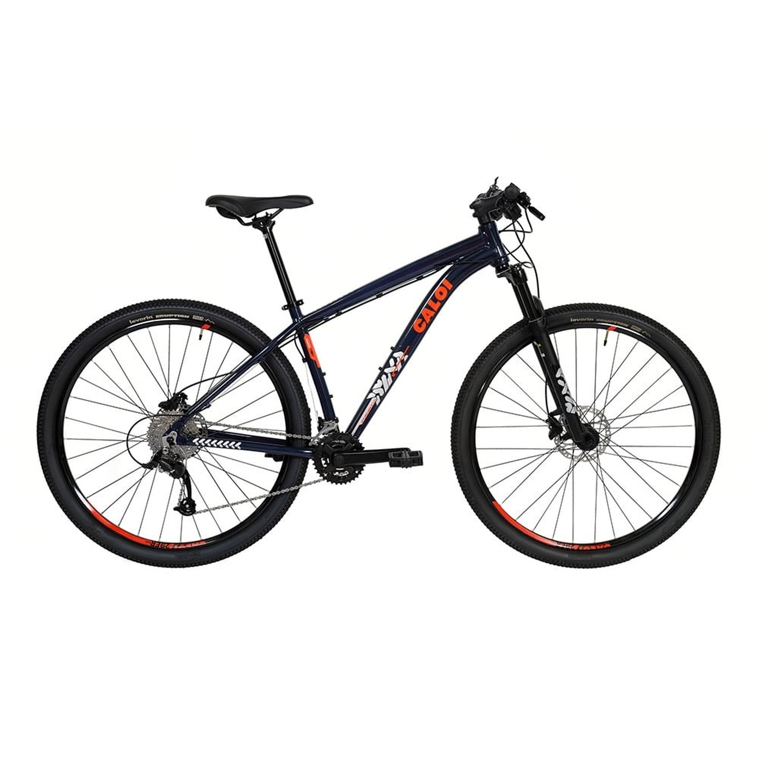 Bicicleta para Adulto Caloi Atacama Flex, Aro 29, 18 Marchas, Quadro de Alimínio, Tamanho 17, Freio à Disco, Azul