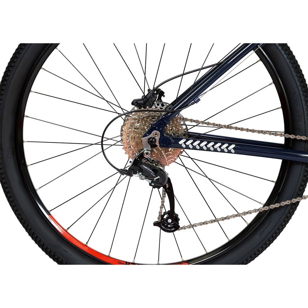 Bicicleta para Adulto Caloi Atacama Flex - Aro 29, 18 Marchas, Quadro de Alimínio, Tamanho 19, Freio à Disco, Azul