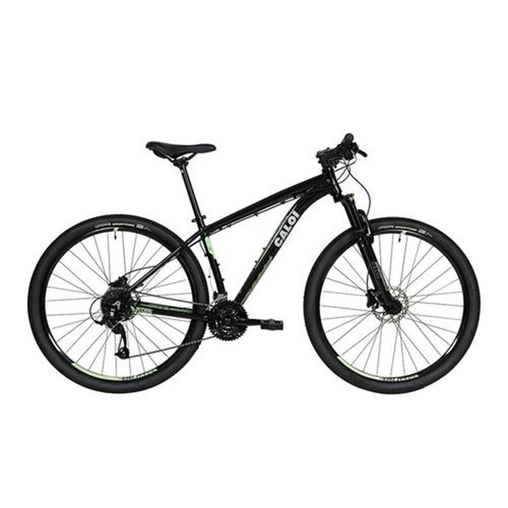 Bicicleta para Adulto Caloi 29 Flex | Aro 29, 18 Marchas, Quadro de Alimínio, Tamanho 17, Freio à Disco, Preta