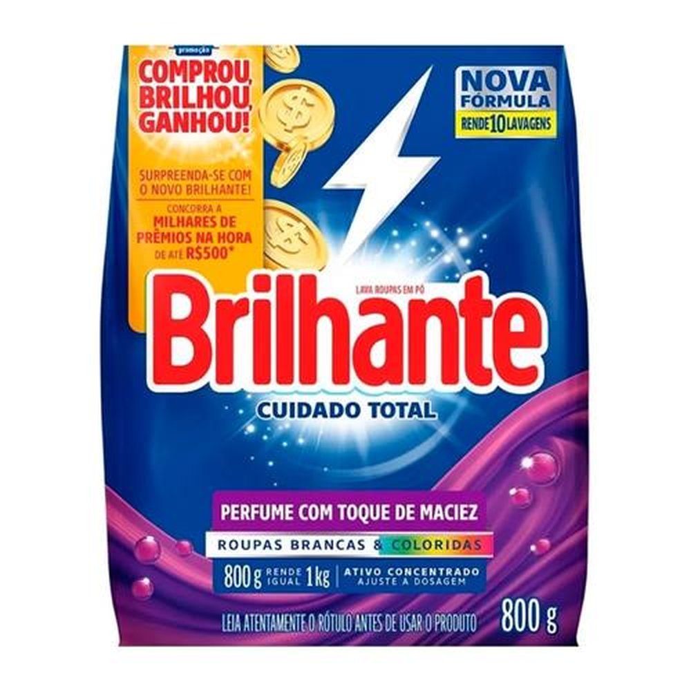 DETER.PO BRILHANTE.C.T.800G EF