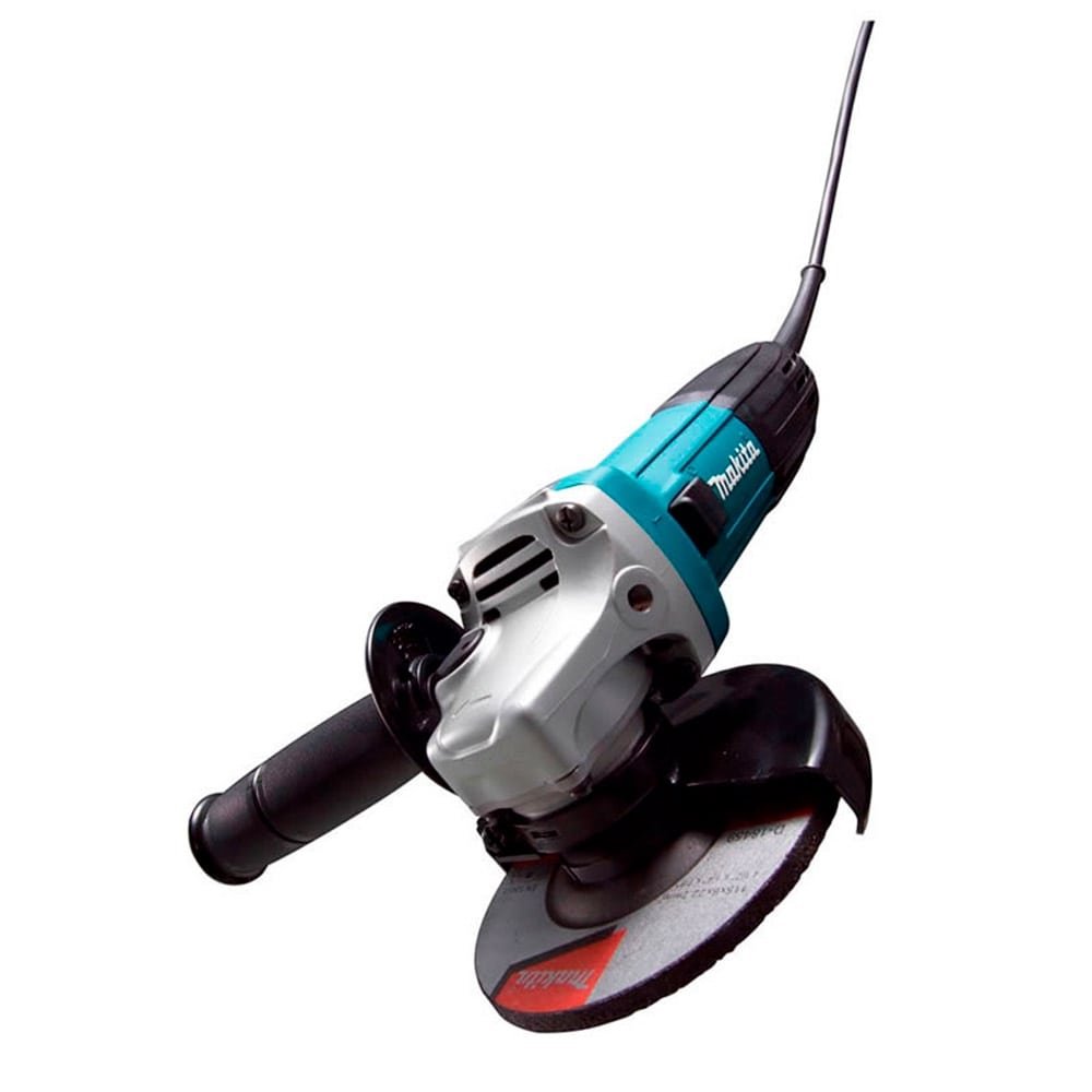 Esmerilhadeira Makita GA4530, 4.1/2P, 720W, Preto/Azul, 220V