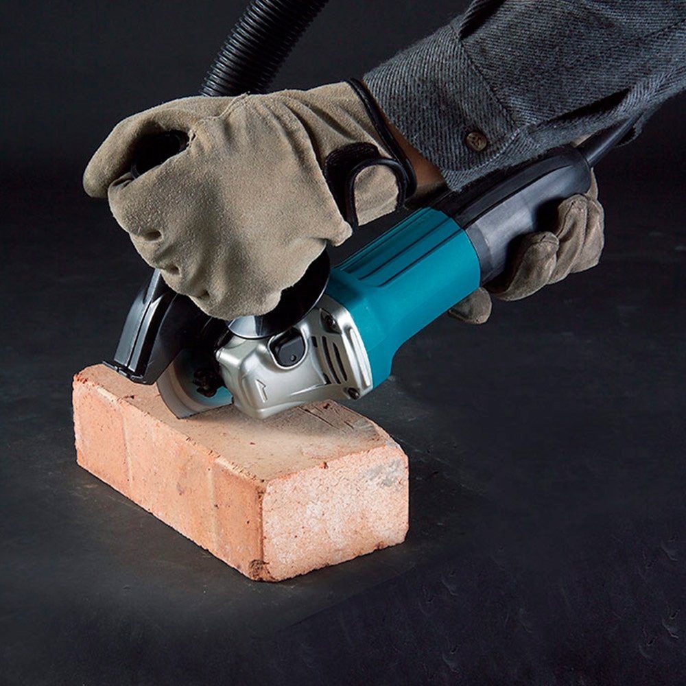 Esmerilhadeira Makita GA4530, 4.1/2P, 720W, Preto/Azul, 110V