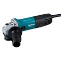 Esmerilhadeira Makita M9510B, 4.1/2P, 850W, Preto/Azul, 220V