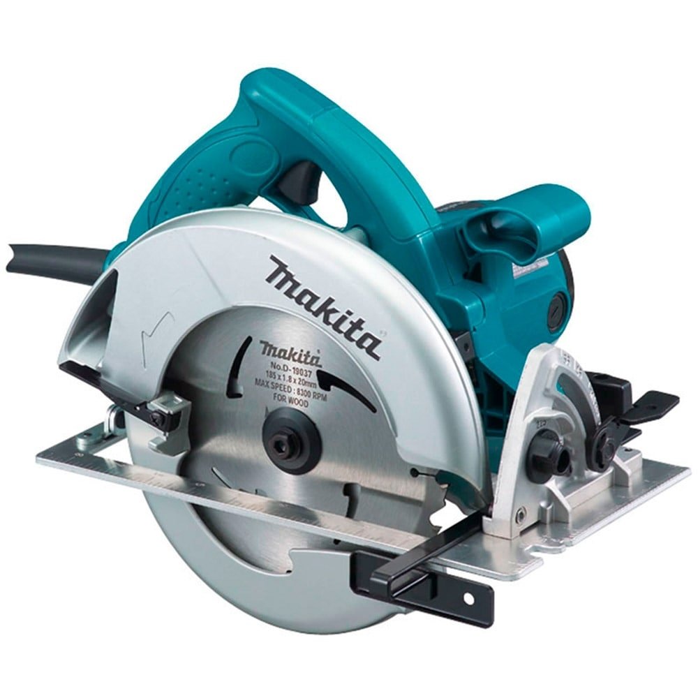 Serra Circular Makita 5007N, 7.1/4, 1800W, Preto/Azul, 110V