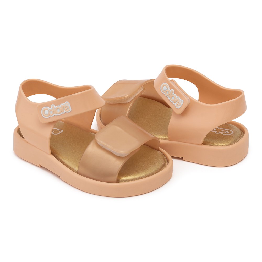 Kit Sandália Infantil Pimpolho Salmão 6 Pares - Numeração 16 A 21