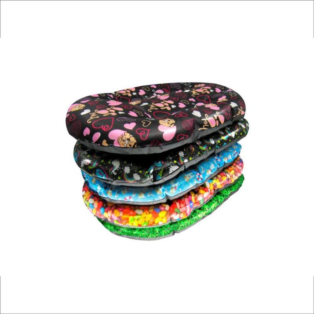 Almofada de Algodão para Pet Paris Pequena Cores e Estampas Sortida Furacão Pet