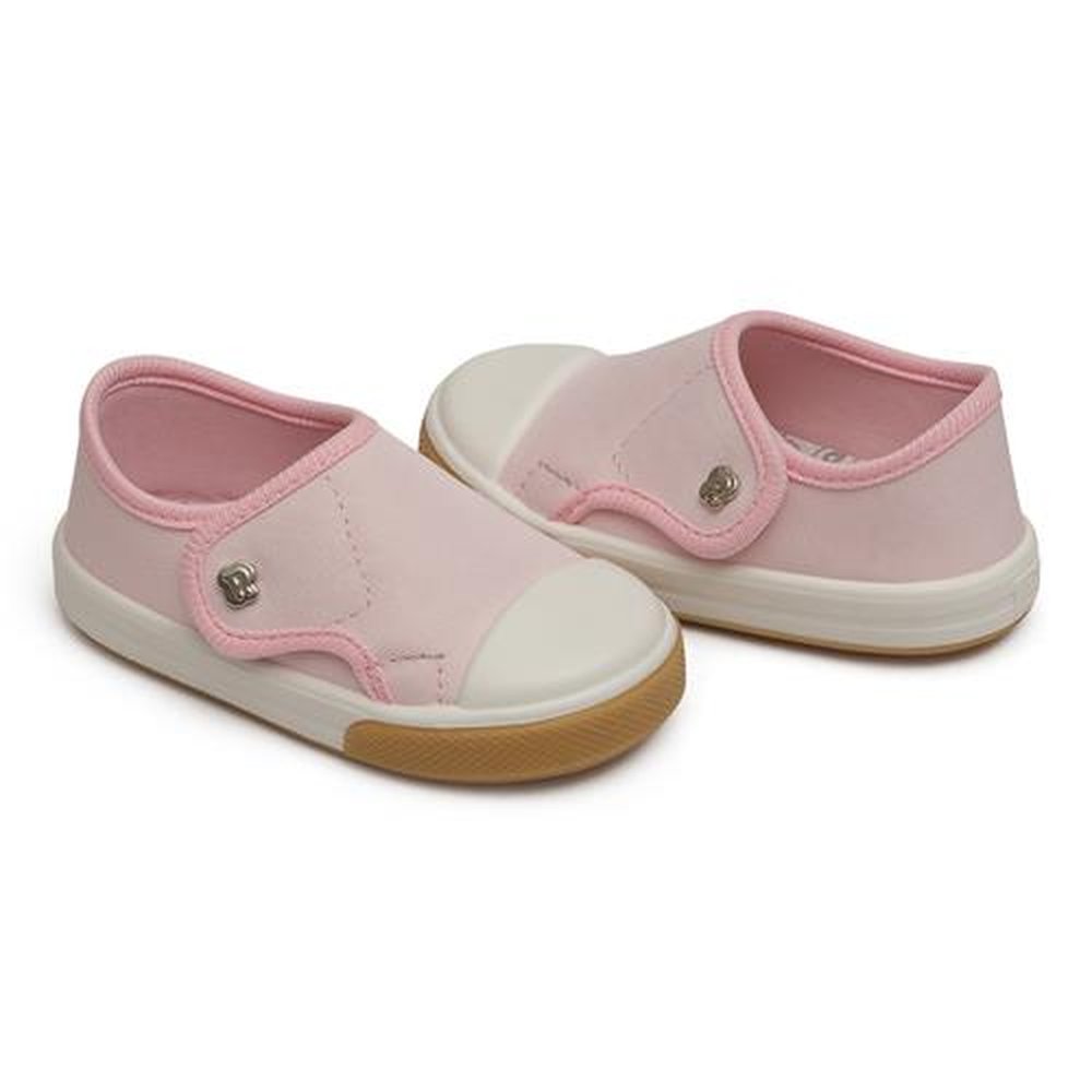 Kit Tênis Infantil Pimpolho Comfort Rosa Grade 8 pares - Numeração 17 a 24