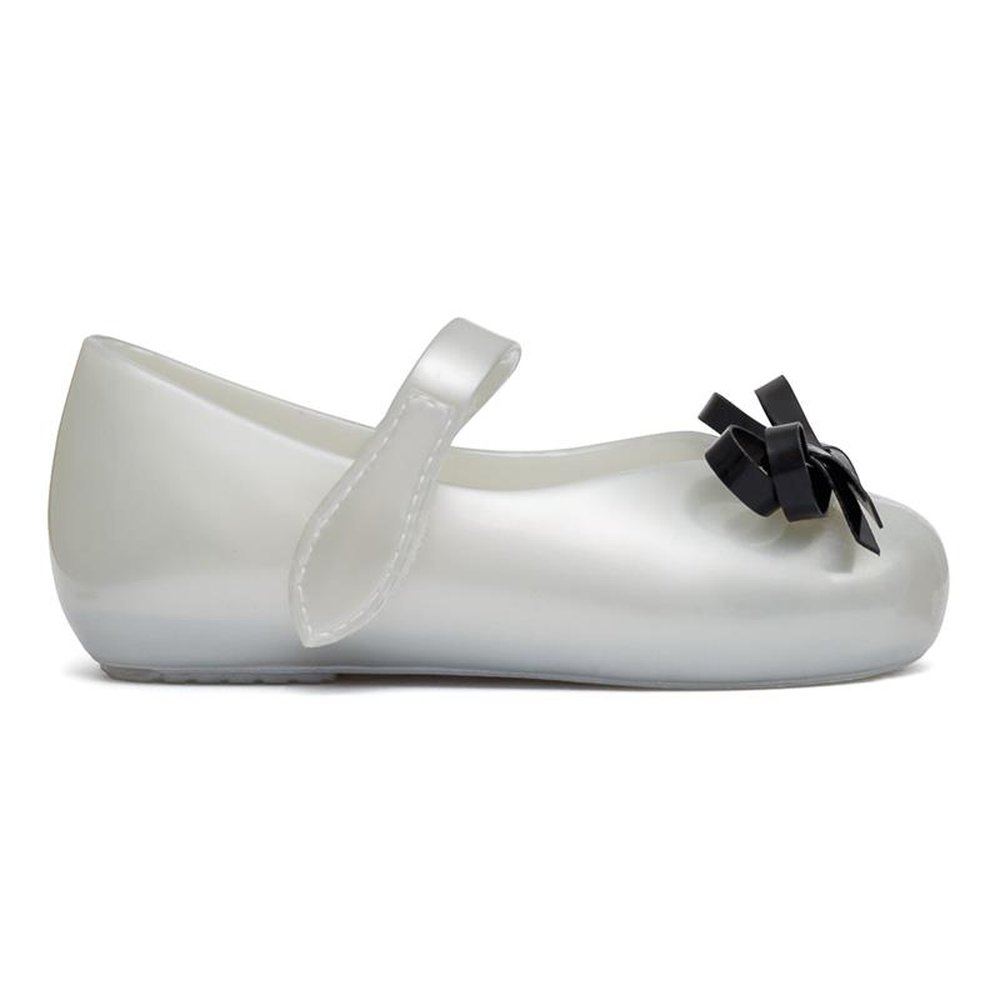 Kit Sapato Infantil Pimpolho Branco Com Laço 6 Pares - Numeração 16 A 21