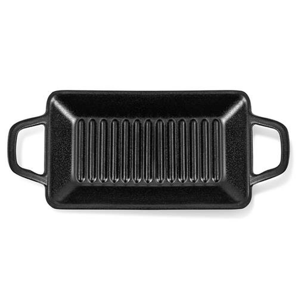Mini Travessa Grill Retangular Com Alça 22,5X10 Cm Melamina Profissional - Gourmet Mix