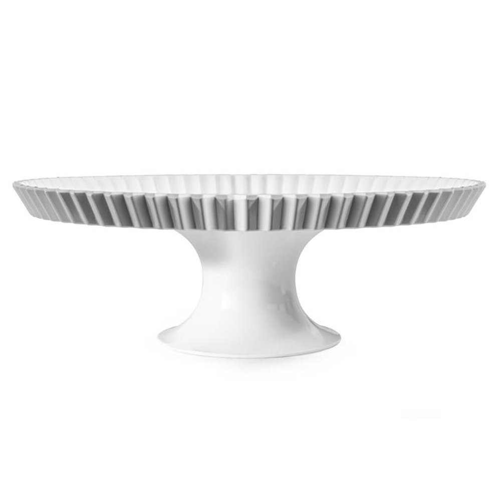 Prato Para Bolo Com Pedestal 28 X 9,5 Cm