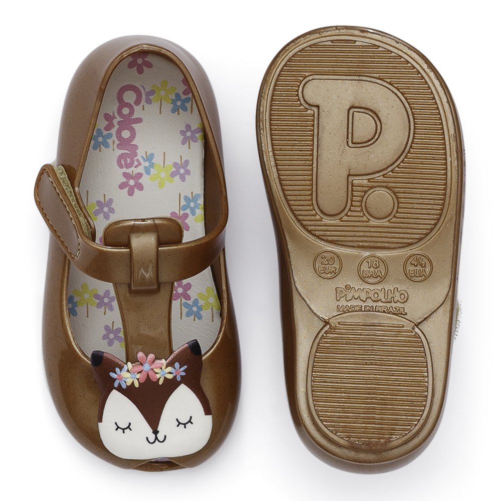 Kit Sapato Infantil Pimpolho Cobre Com Raposa 6 Pares - Numeração 16 A 19