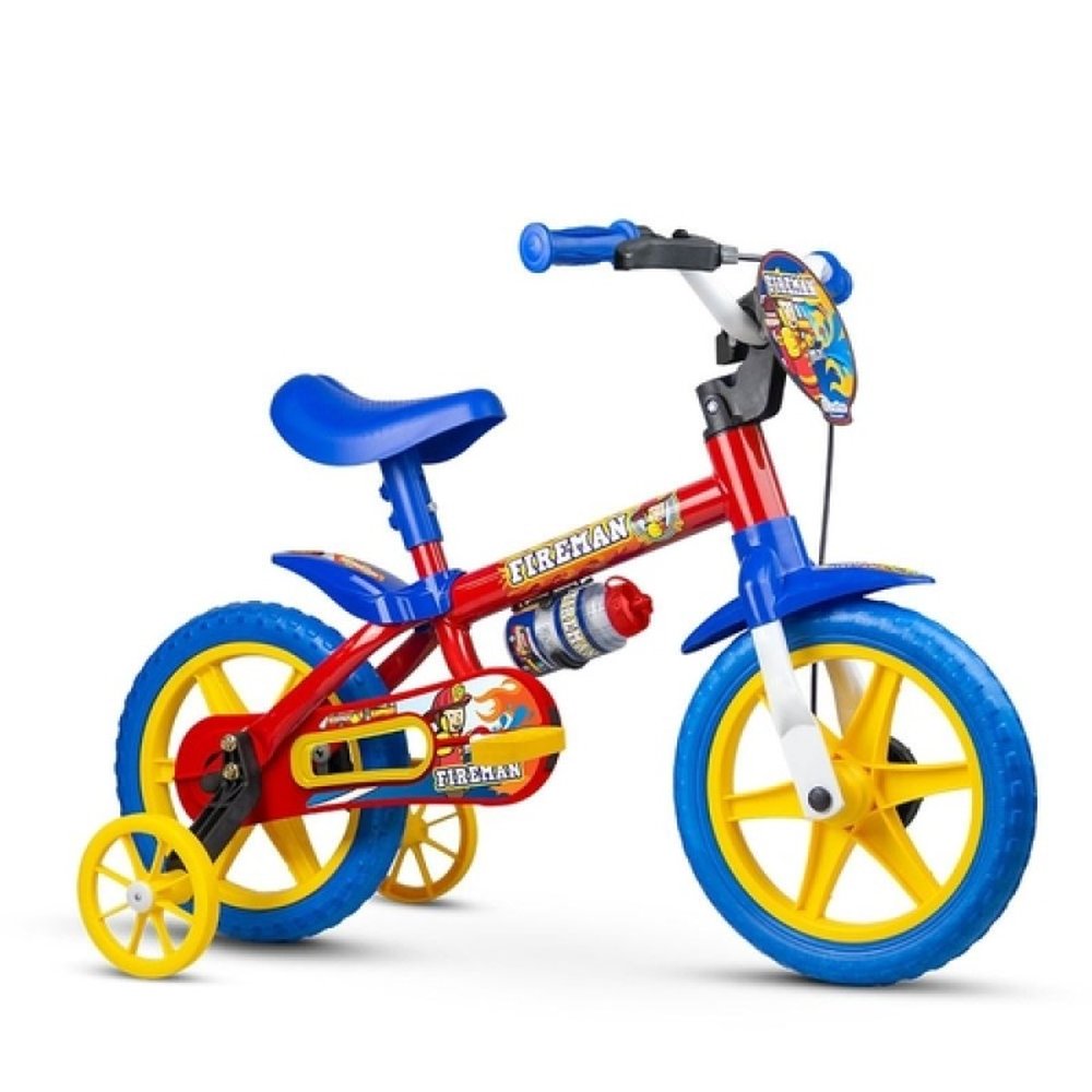Bicicleta Infantil Aro 12 Fire Man Nathor