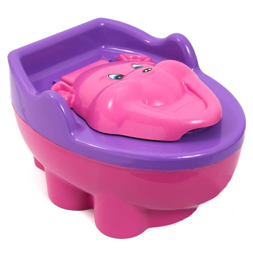 Troninho Urso Musical Rosa Filler