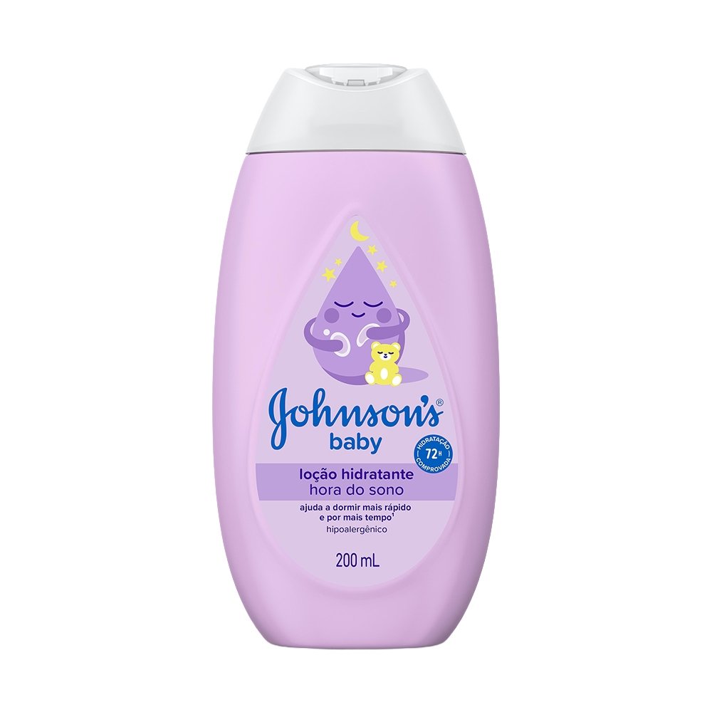 Loção Hidratante Johnson's Baby Hora do Sono 200ml