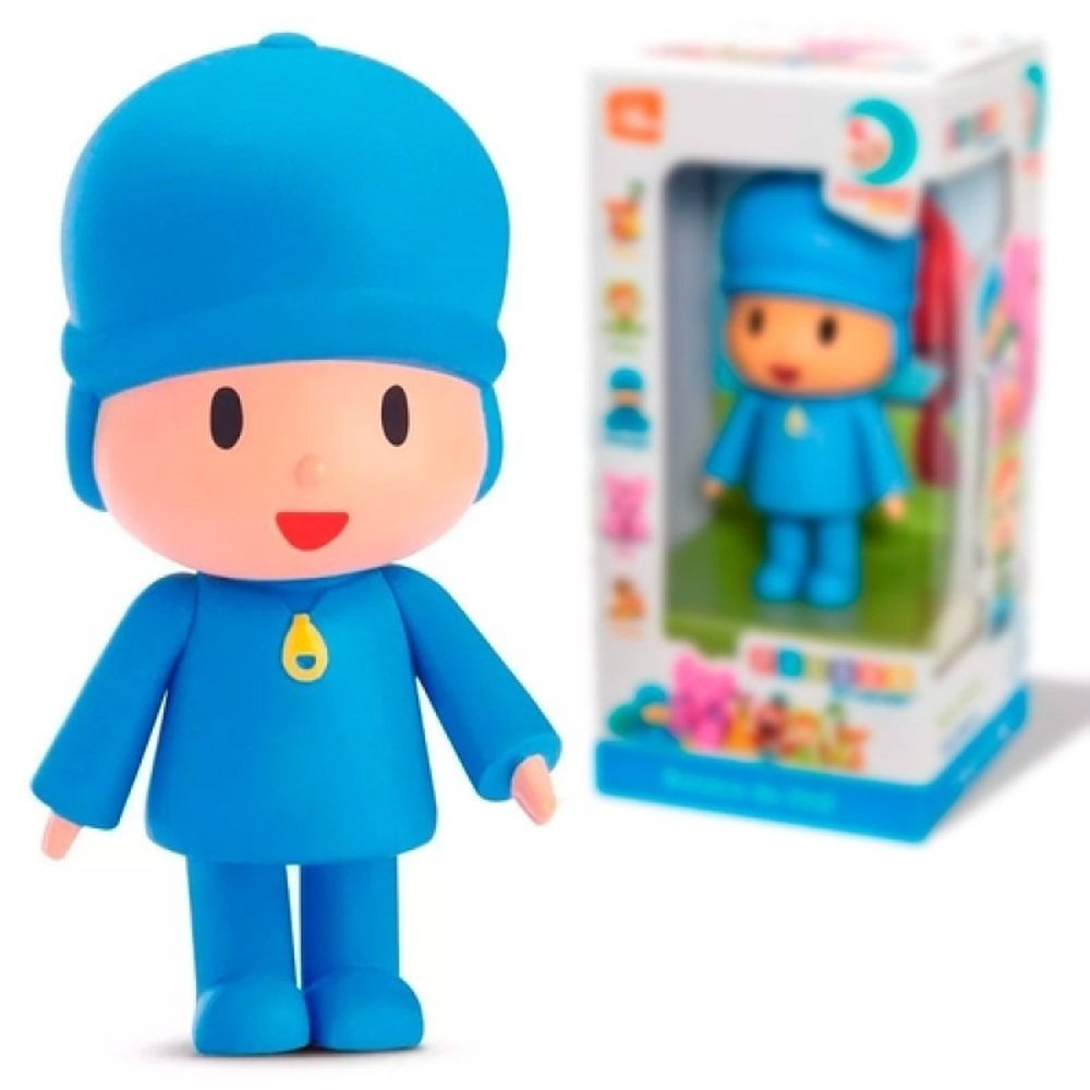 Kit Pocoyo Vinil Pocoyo Elly Nina Pato Loula Cardoso Toys
