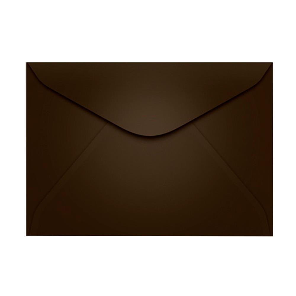 Envelope Scrity Visita 7,2 Cm X 10,8 Cm Marrom Marrocos C/100