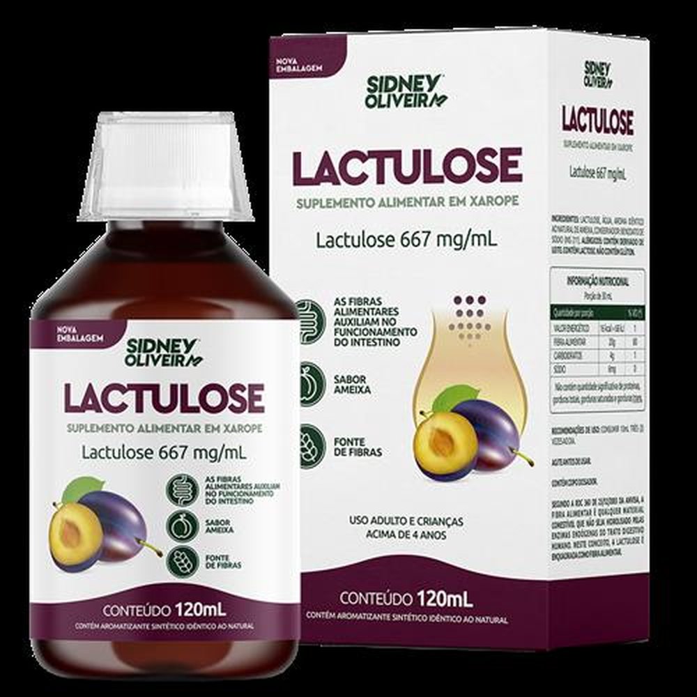 Lactulose Xarope Sabor Ameixa 120Ml So