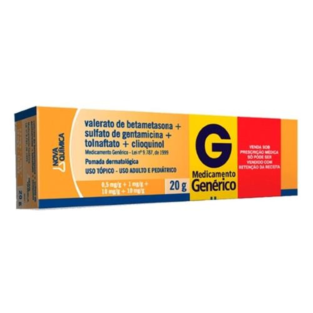 Valerato de Betametasona + Sulfato de Gentamicina + Tolnaftato ...