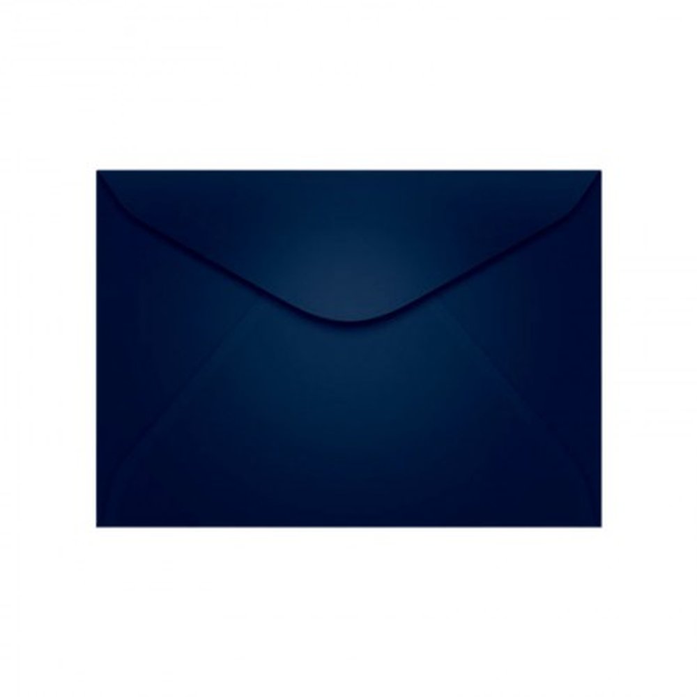 Envelope Scrity Convite 16 Cm X 23,5 Cm Azul Escuro Porto Seguro C/100