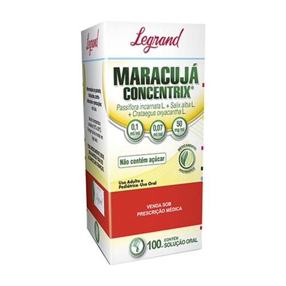 Maracujá Concentrix Sem Açúcar 100Ml(F)