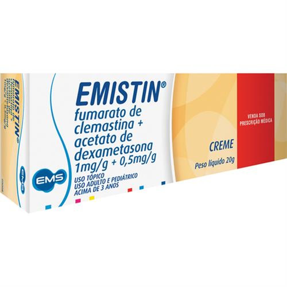 Emistin Creme 20 Gramas - EMS