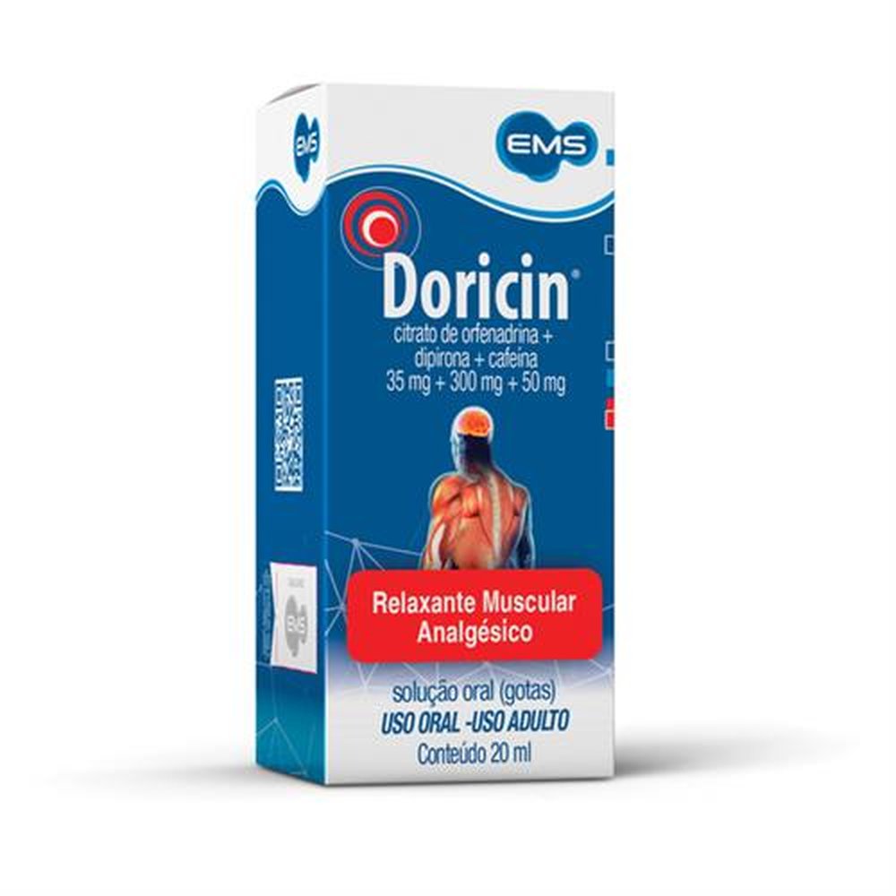 Doricin Frasco Gotas 20Ml - EMS