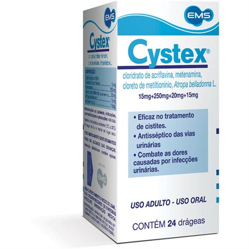 Cistex Frasco Com 24 Drageas - EMS