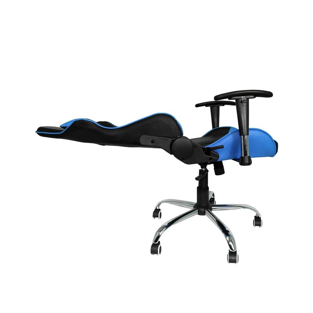 Cadeira Gamer Titanium Azul/Preto Bch-46bbk Bluecase - Reclinavel