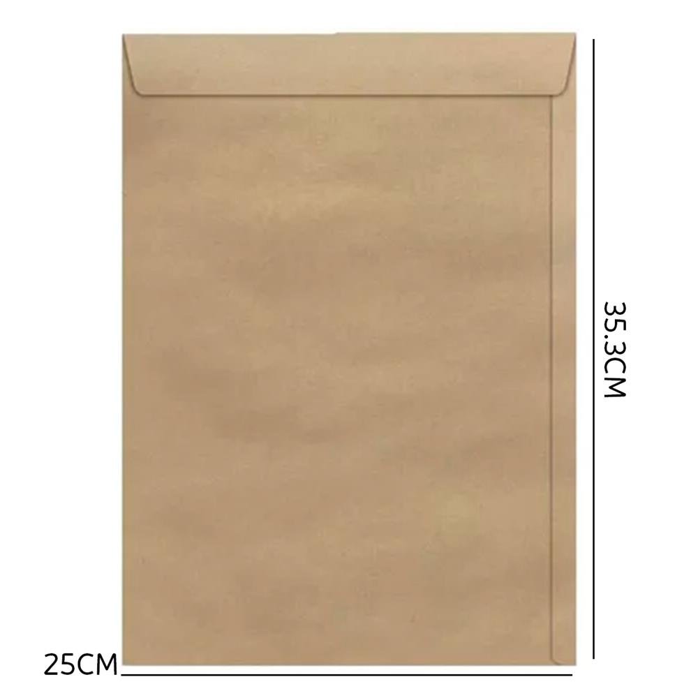 Envelope Kraft Natural Scrity Skn 035 250X353mm 80Gr C/250
