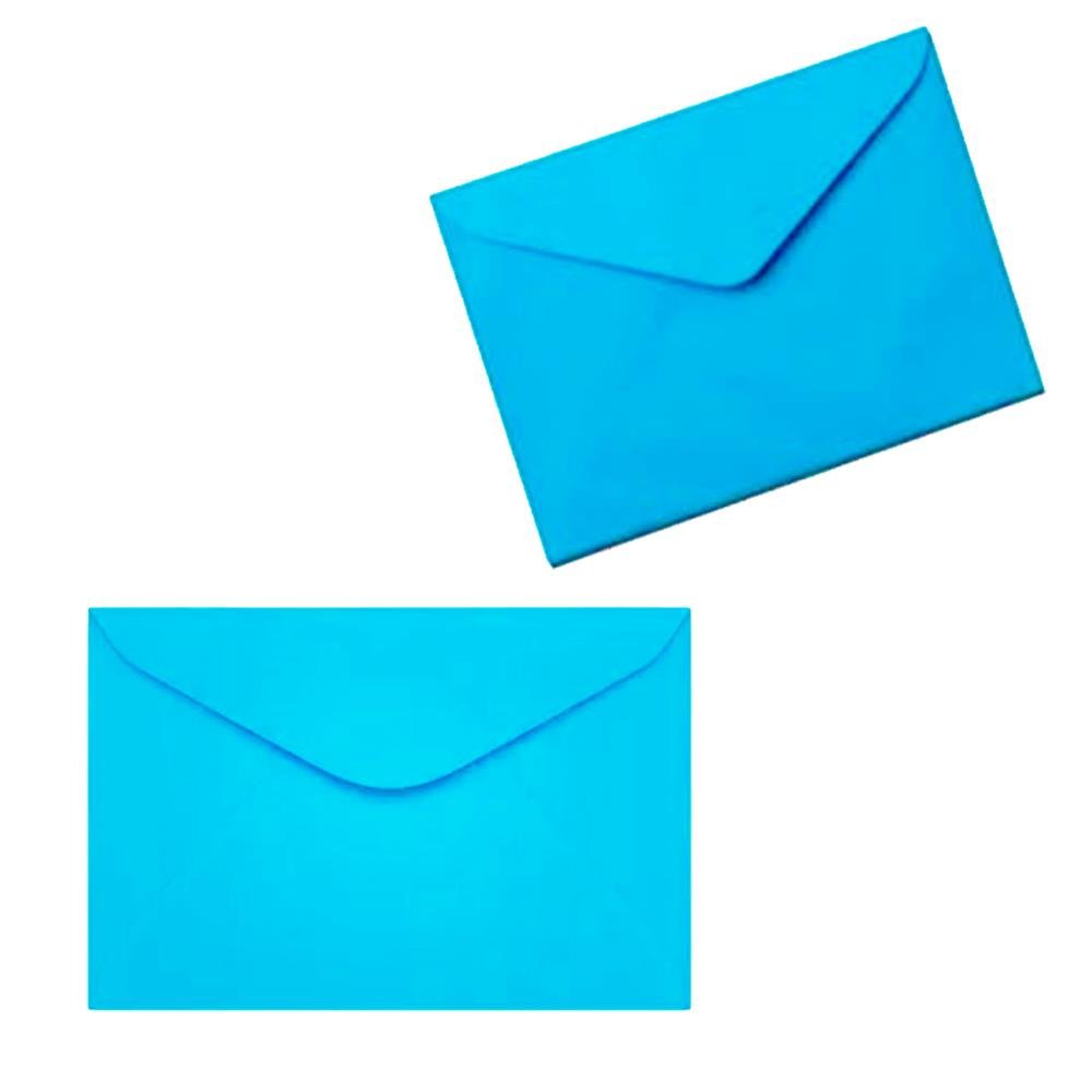 Envelope Scrity Visita 7,2 Cm X 10,8 Cm Azul Royal Grecia C/100