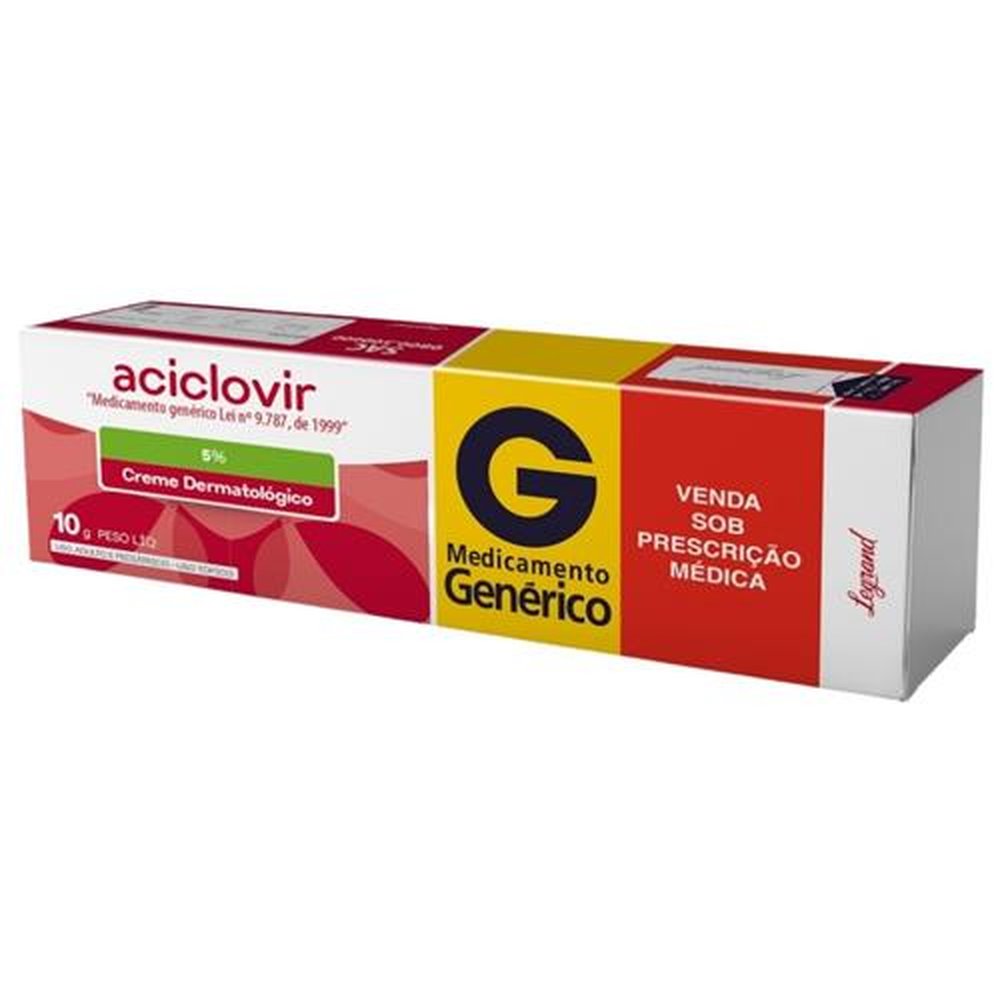 Aciclovir Creme Bg 50Mg/G-10G-Gl-