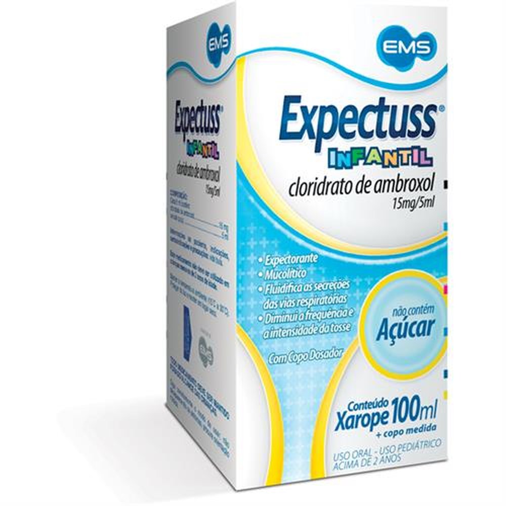 Expectuss -Ambroxol- Xarope Infantil 100Ml - EMS