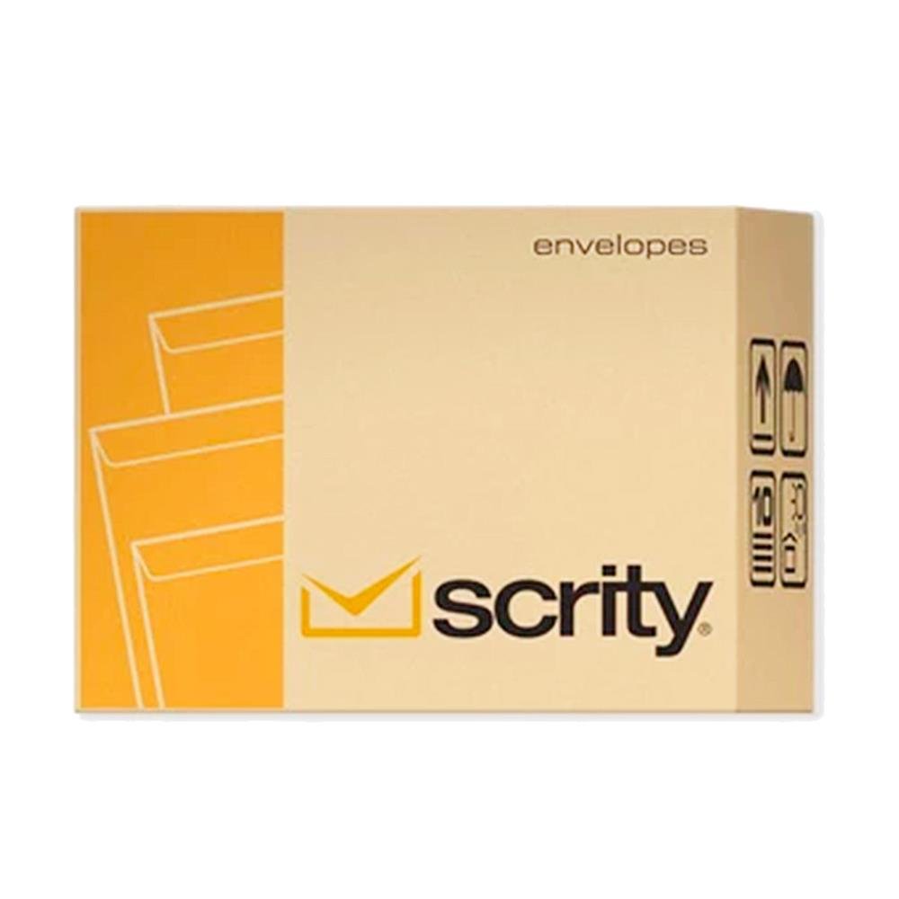 Envelope Kraft Natural Scrity Skn 024 185X248mm 80Gr C/250