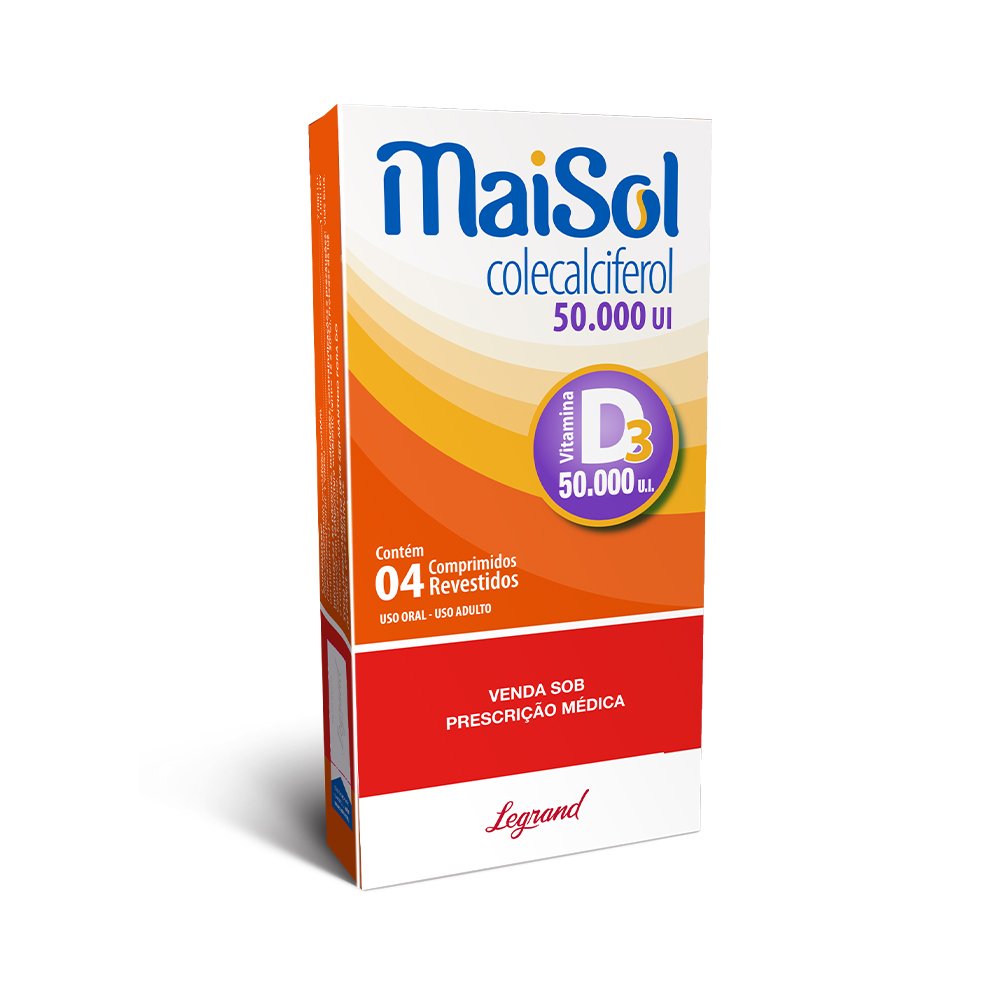 Maisol 50000ui 4cp Legrand (vit D)