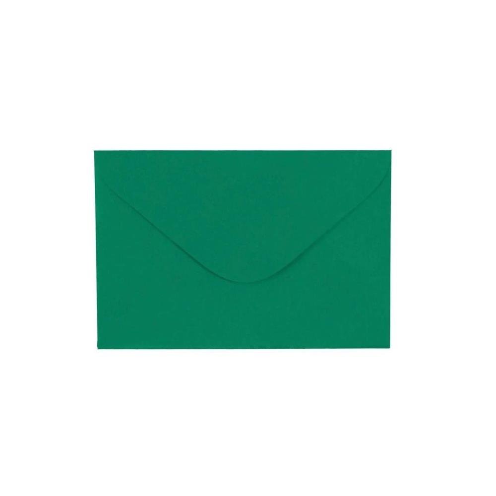 Envelope Scrity Carta 11,4 Cm X 16,2 Cm Verde Bandeira Brasil C/100