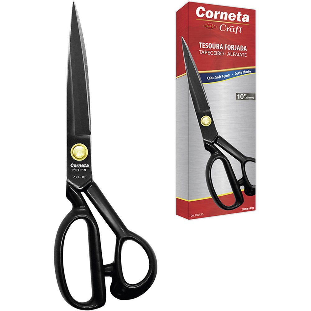 Tesoura Tapeceiro Alfaiate 10"