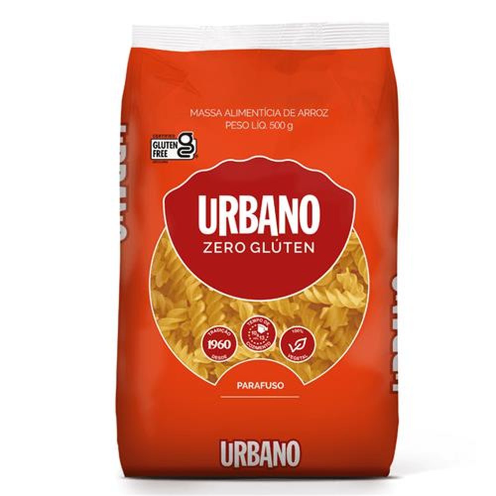 Macarrao De Arroz Urbano 500G Parafuso