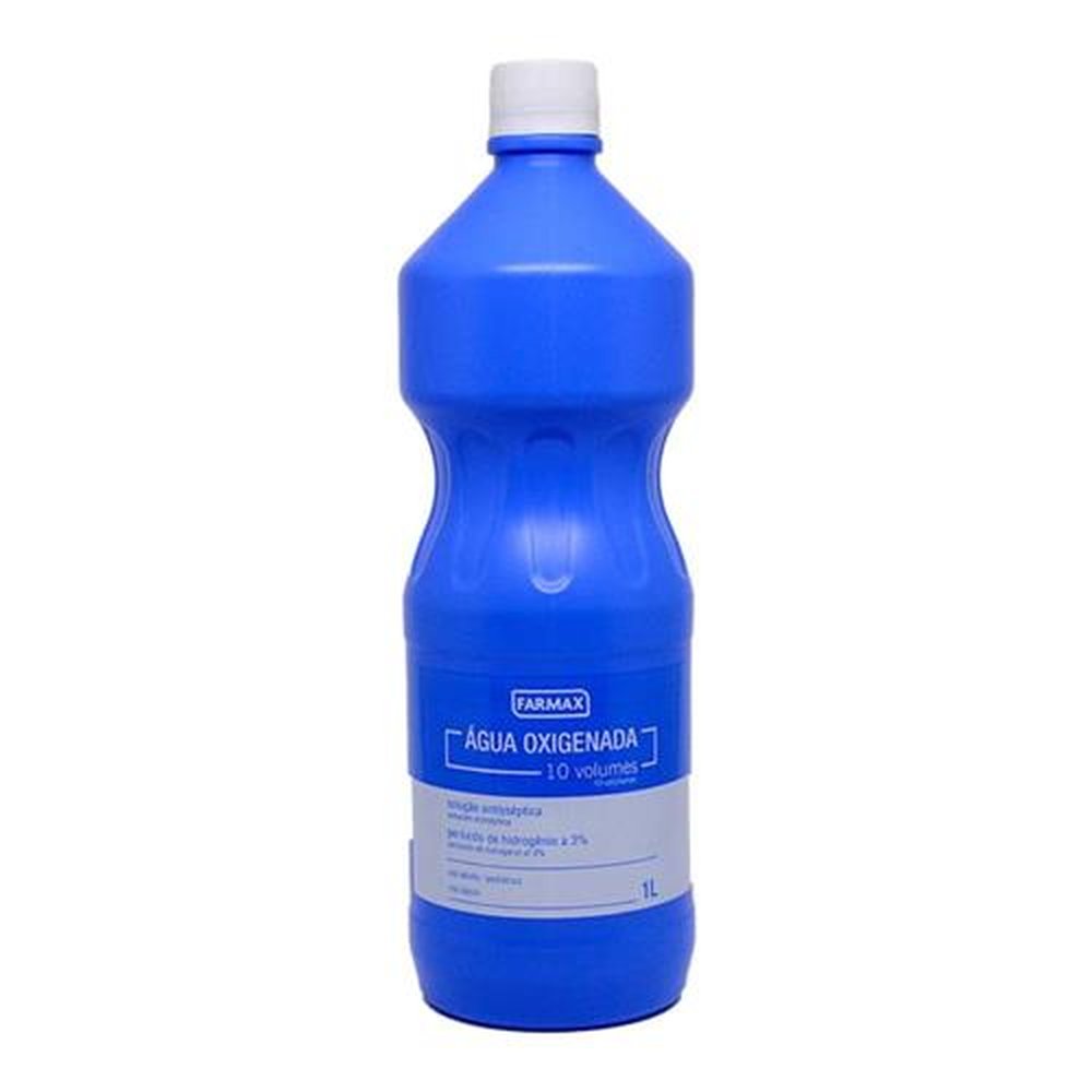 Água Oxigenada Antisséptica 10 Volumes 1 Litro - Farmax