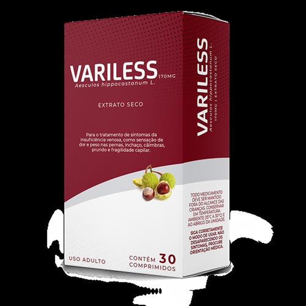 Castanha Da India - Variless 30 Comprimidos