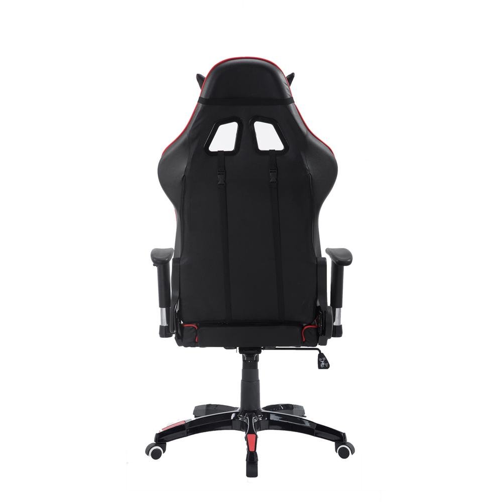 Cadeira Gamer Diamond Vermelho/Preto Bch-03rbk Bluecase - Reclinavel/Apoio De Braco Ajustavel/Descanso Para Os Pes