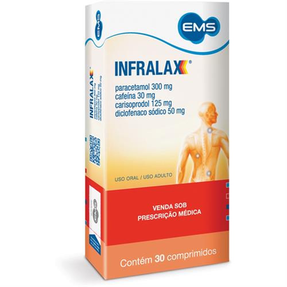 Infralax Com 30 Comprimido - EMS
