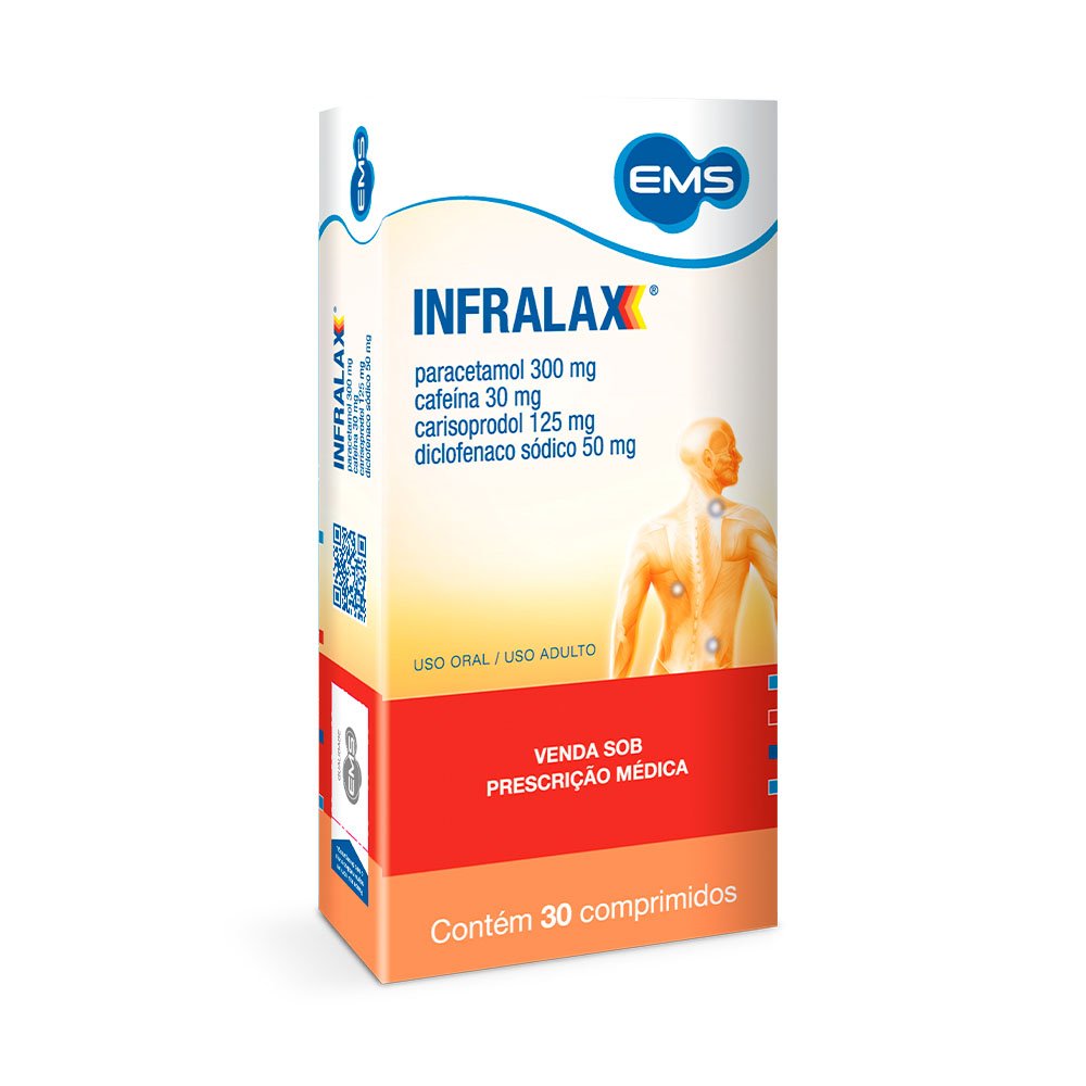Infralax Com 30 Comprimido - EMS | Martins Atacado