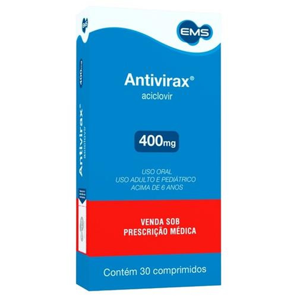 Antivirax 400Mg com 30 comprimidos