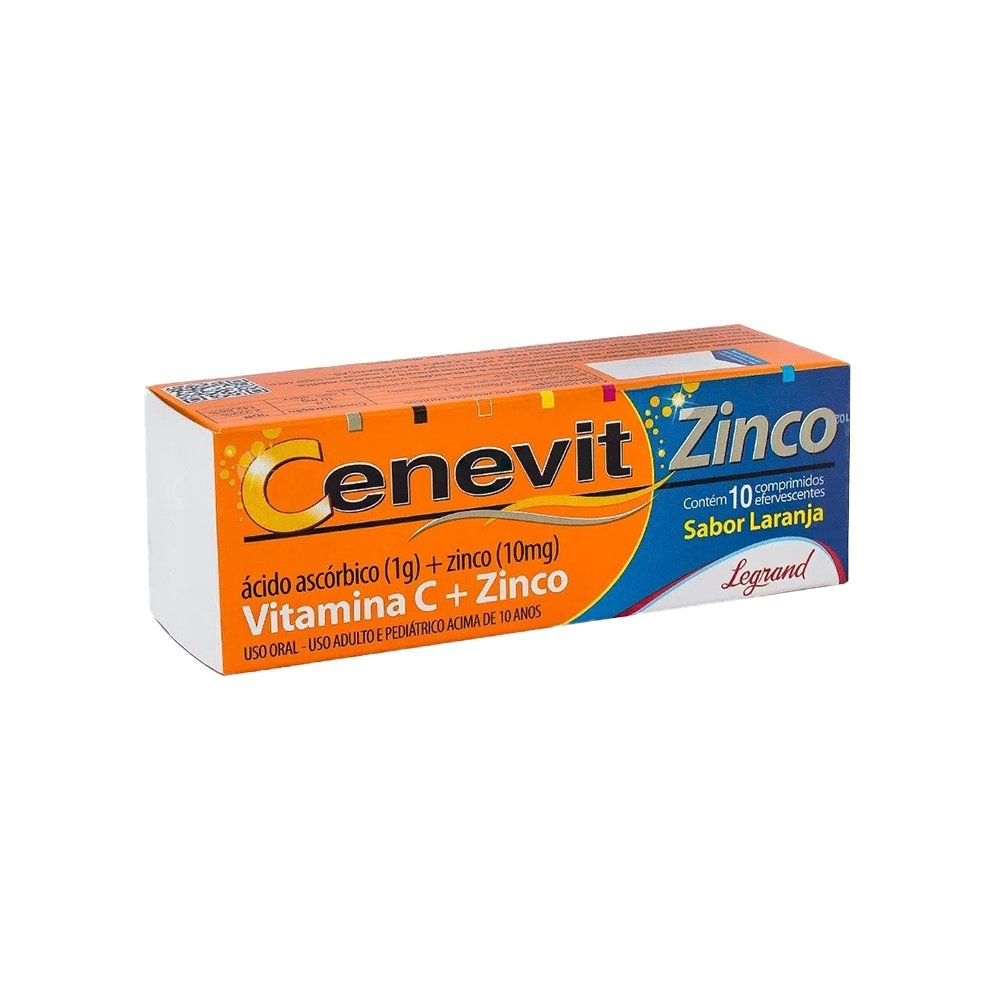 Cenevit Zn 1g 10cp Ef Legrand (vit C+zn)