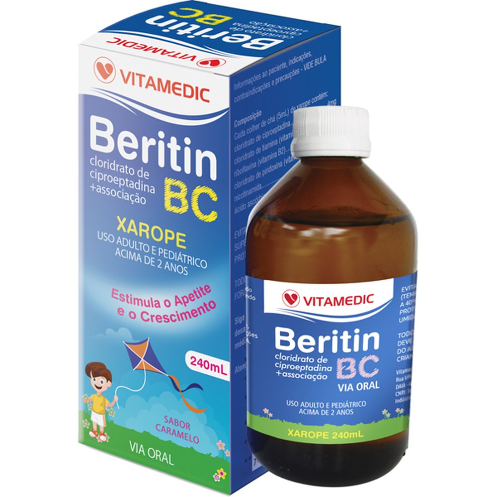 Beritin BC Frasco com 240ml - Vitamedic