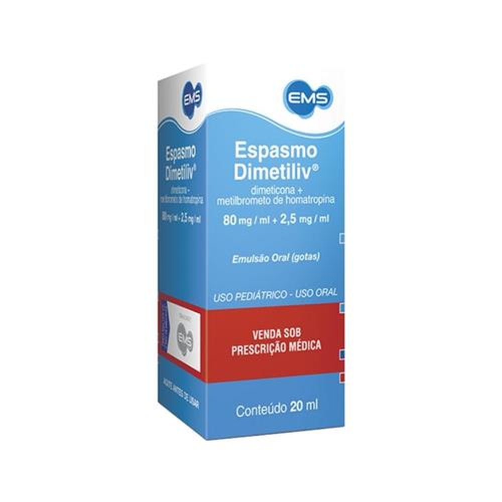 Espasmo Dimetiliv 80Mg Fratol 20Ml