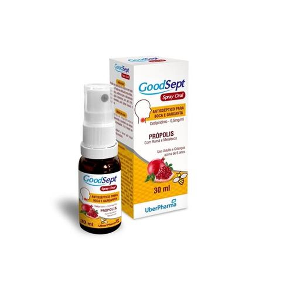 Goodsept Spray Antisséptico Bucal Roma Própolis Melaleuca 30ml