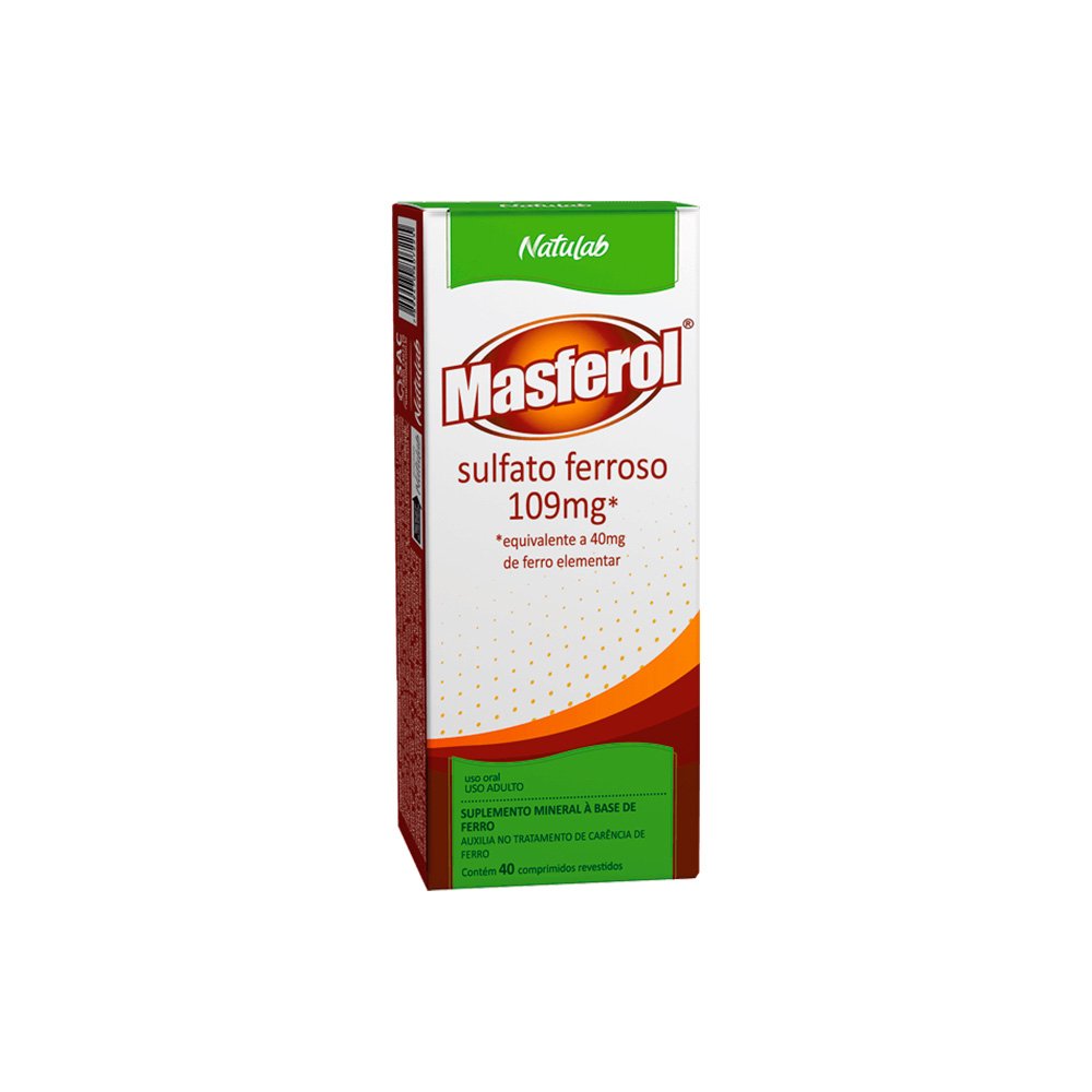 MASFEROL 109MG 40 CPR 109MG