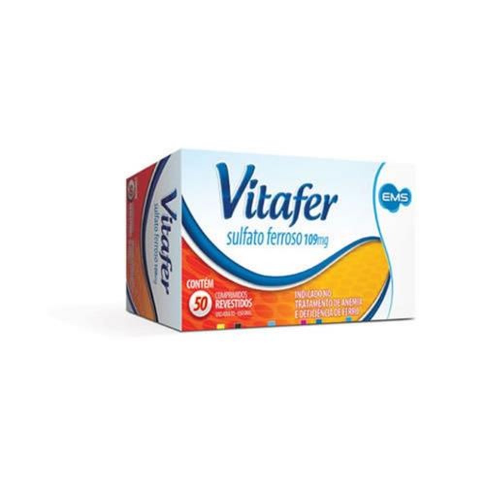 Vitafer Com 50 Comprimidos