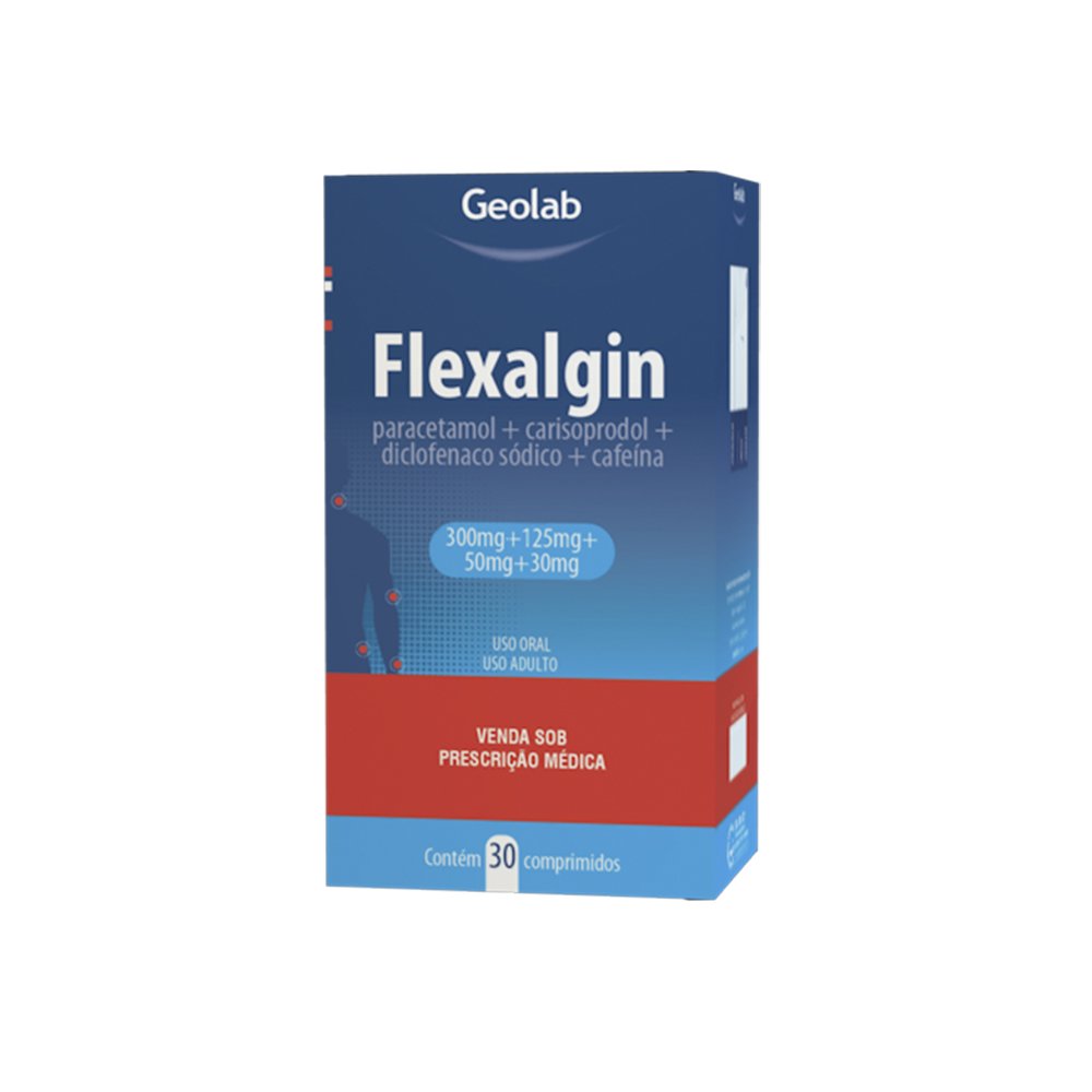 Flexalgin com 30 Comprimidos Geolab | Martins Atacado